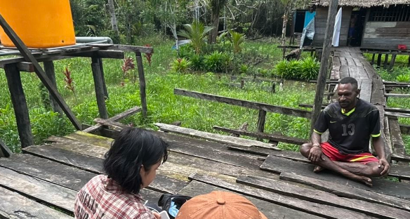 Kala Air Rawa Dianggap Berkah bagi Masyarakat Asmat Papua